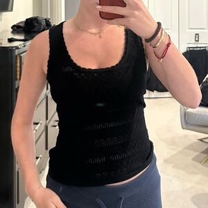 Heartloom Naomi Black Top